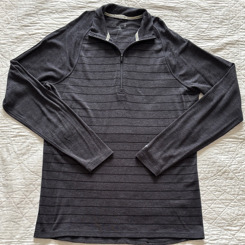 Smartwool Striped 1/4 Zip